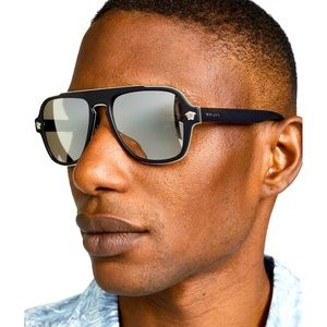 Versace gold mirror sunglasses